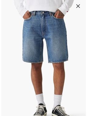 Men’s Levi’s blue denim shorts size 34